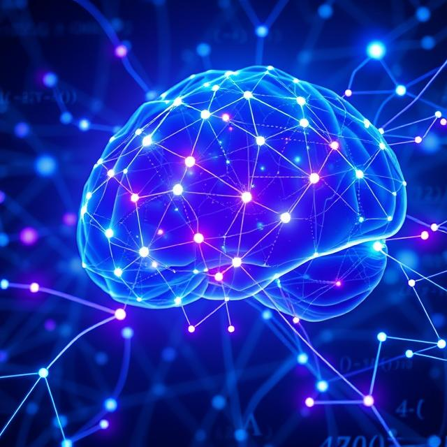 Diagram showing how artificial neural networks process data inspired by the human brain