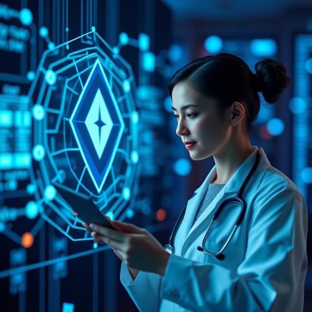 Blockchain technology securing patient data in healthcare