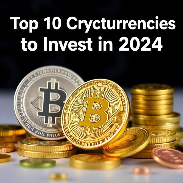 Top 10 cryptocurrencies to invest in 2024 including Bitcoin Ethereum and Solana