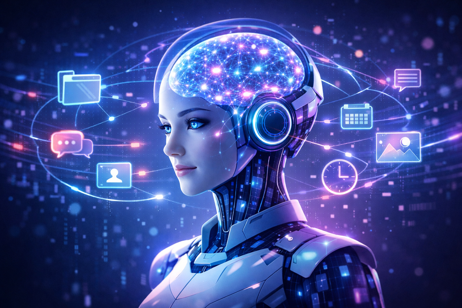 AI assistant with long-term memory system storing and recalling user information