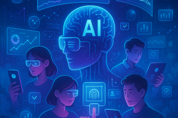 AI and user behavior data powering hyper-personalized software experiences on mobile and desktop apps