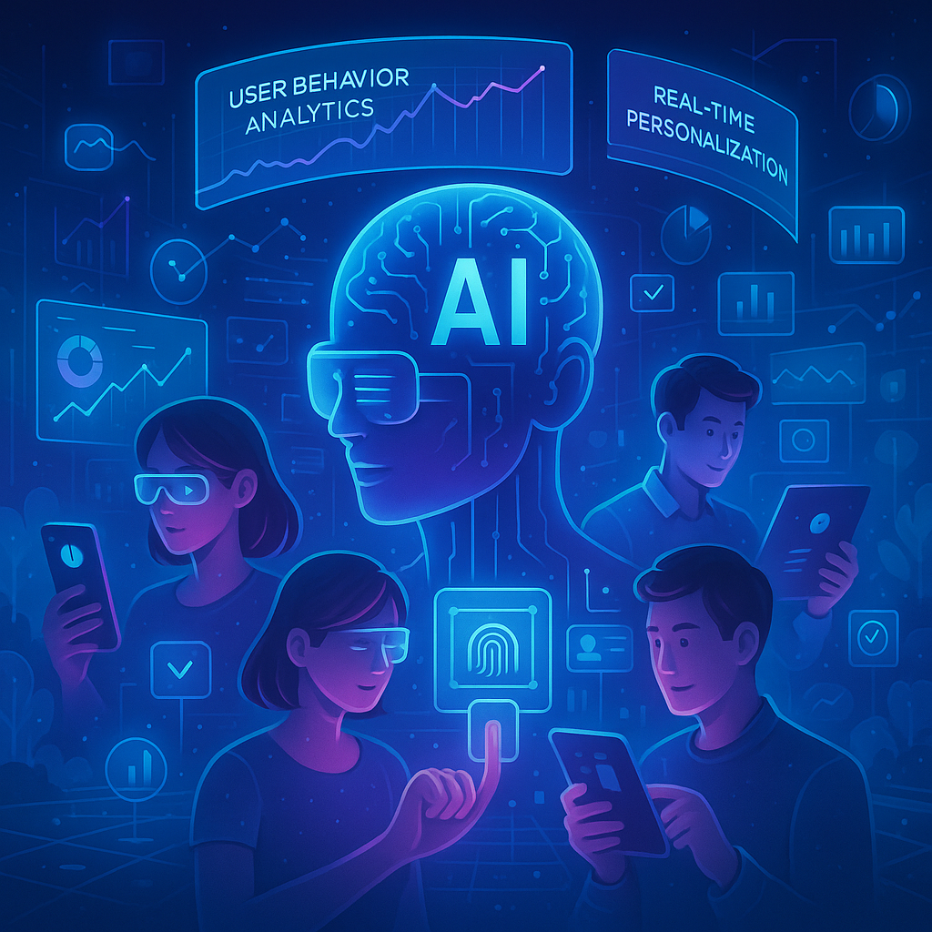 AI and user behavior data powering hyper-personalized software experiences on mobile and desktop apps