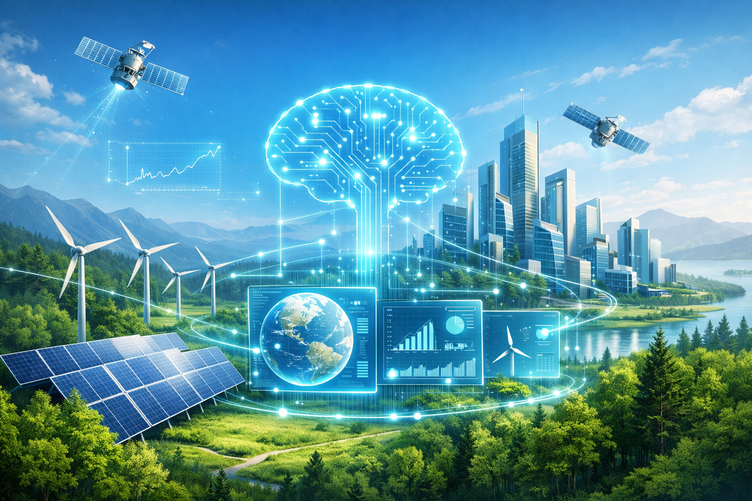 Artificial intelligence technology being used to monitor and combat climate change and environmental sustainability