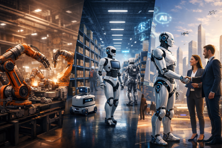 Smart autonomous robot using AI and sensors to navigate a modern warehouse