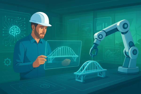 Artificial Intelligence driving innovation in engineering with digital twins and generative design