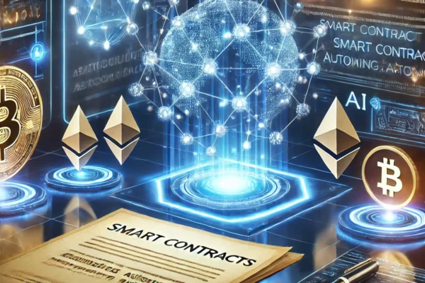 Smart contracts on blockchain network automating digital agreements across industries