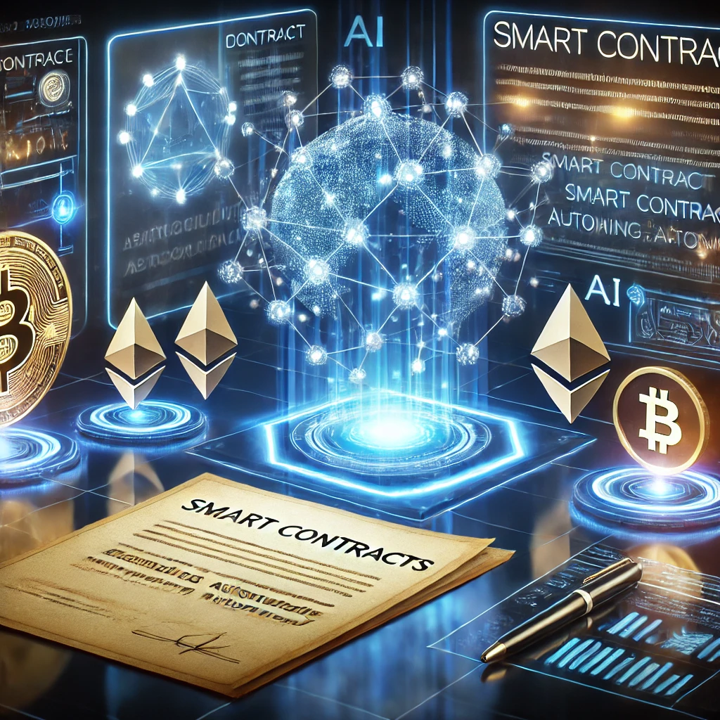 Smart contracts on blockchain network automating digital agreements across industries