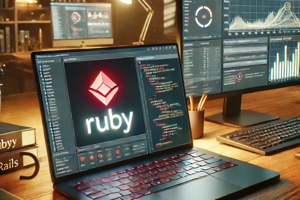 Ruby programming language trends in 2024 showing speed, type safety, and web frameworks