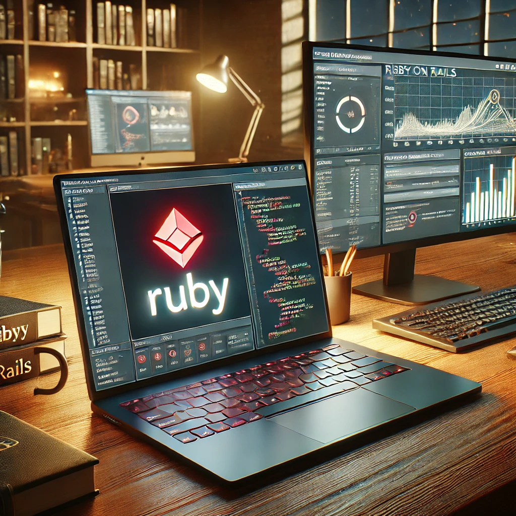 Ruby programming language trends in 2024 showing speed, type safety, and web frameworks