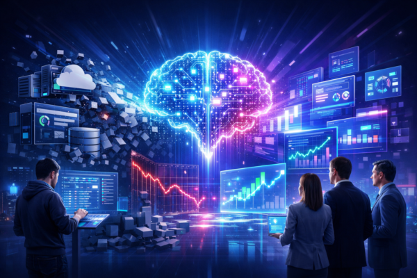 AI disruption transforming software markets and SaaS industry in 2025