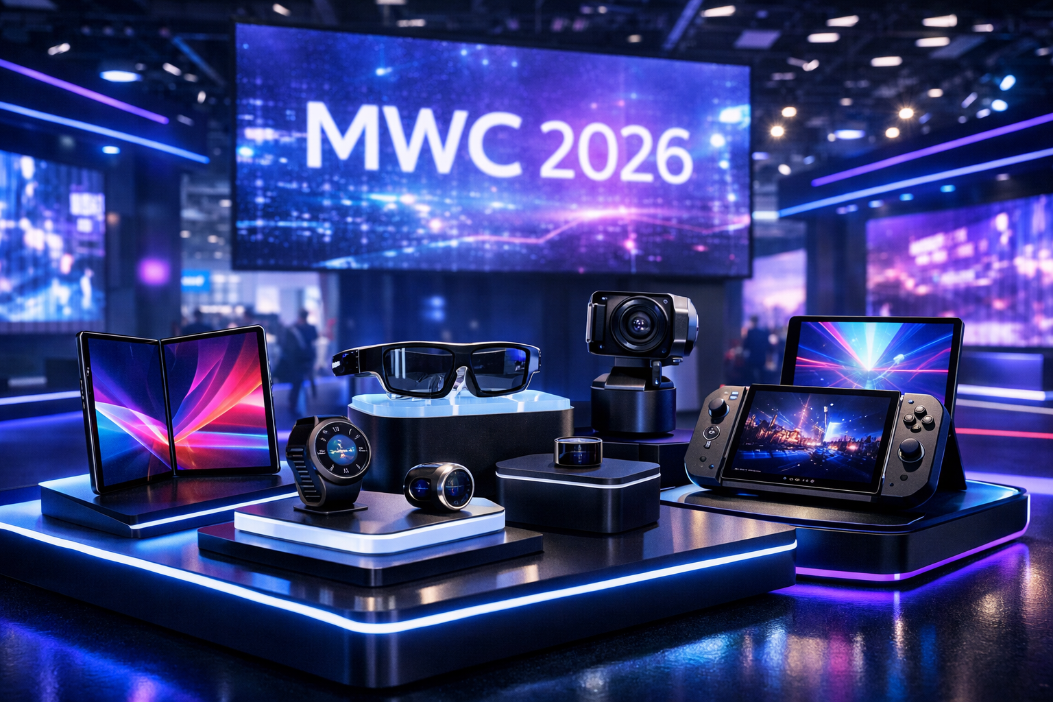 Most innovative gadgets unveiled at Mobile World Congress MWC 2026 including foldable phones and smart wearables