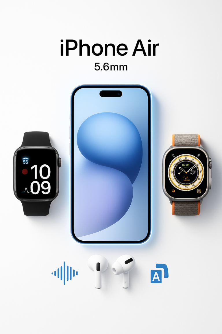 Apple iPhone Air, Apple Watch Series 11, Ultra 3, SE 3 and AirPods Pro 3 announced at September 2025 event