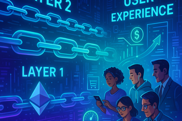 Layer 2 blockchain solutions including Arbitrum, zkSync, Optimism, and Base improving Ethereum speed and reducing gas fees in 2025
