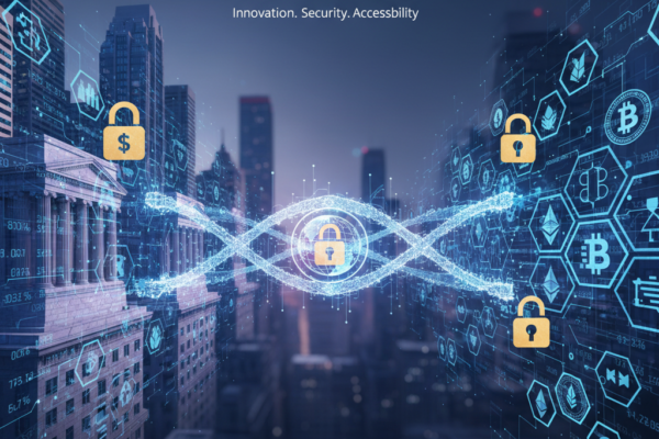 Blockchain and cryptocurrency integration with mainstream banking and finance in 2025