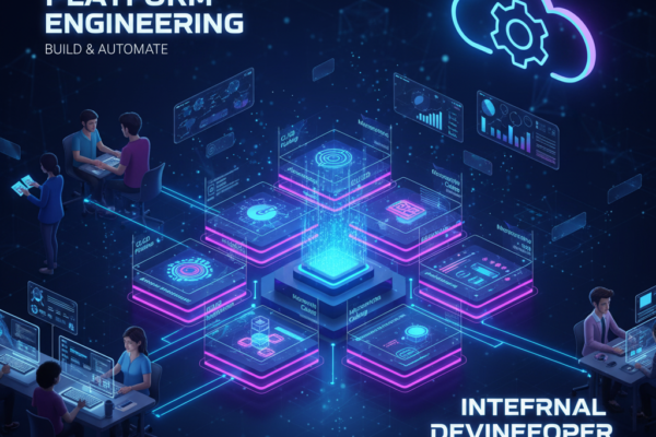 Platform Engineering and Internal Developer Platform tools including Backstage, Kubernetes, and Terraform
