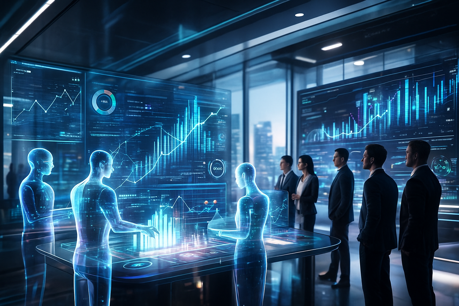 Predictive AI agents helping businesses automate tasks and forecast outcomes in real time