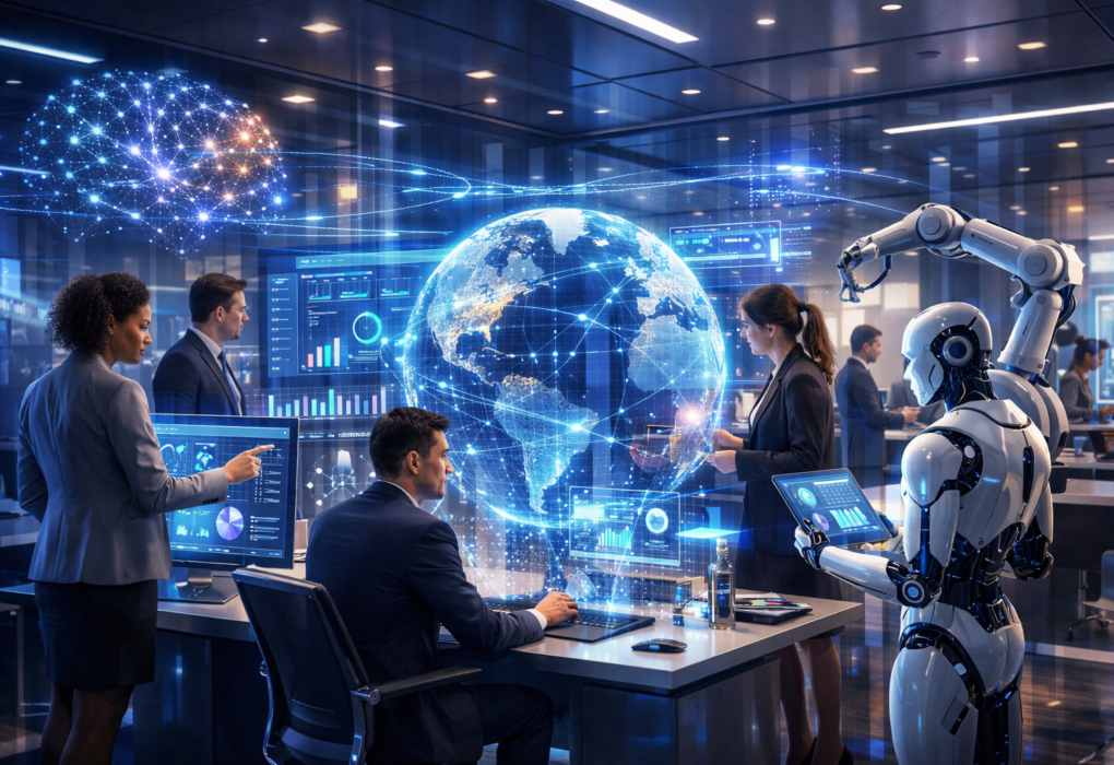 Artificial Intelligence transforming global business operations in 2025