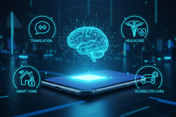 Small Language Models and On-Device AI running on a smartphone without internet connection