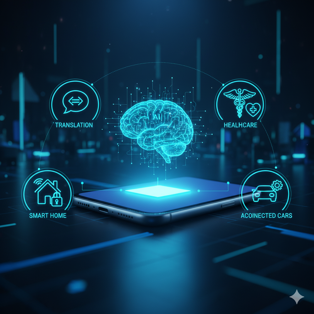 Small Language Models and On-Device AI running on a smartphone without internet connection
