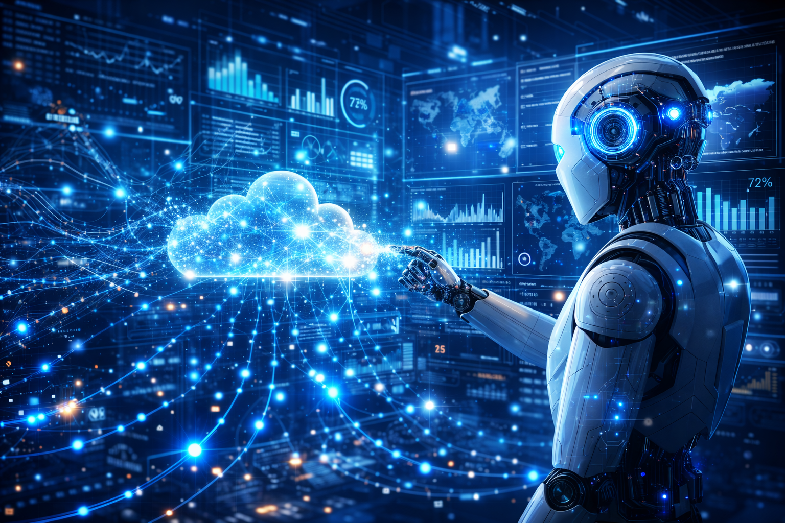 AI agent replacing traditional mobile apps on a smartphone screen