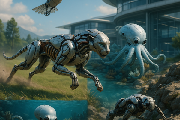 Nature-inspired biomimetic robot modeled after animal movement for smarter engineering