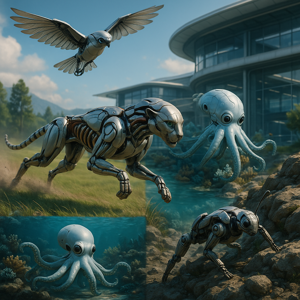 Nature-inspired biomimetic robot modeled after animal movement for smarter engineering