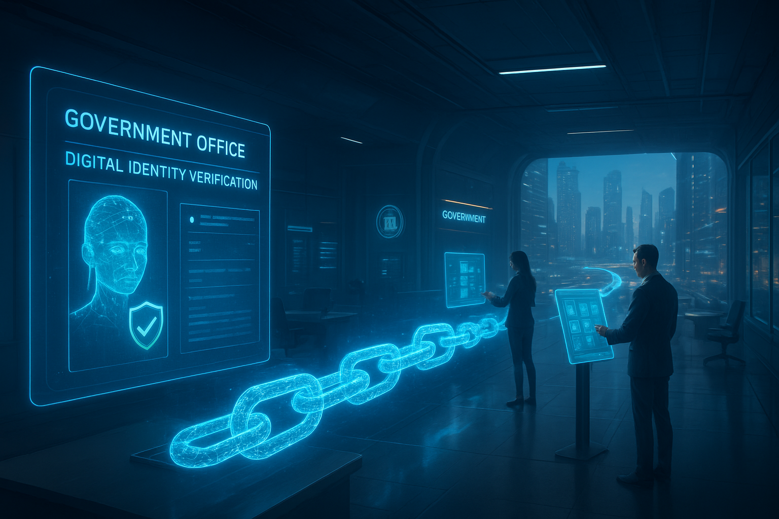 Blockchain technology securing digital identity and e-governance systems