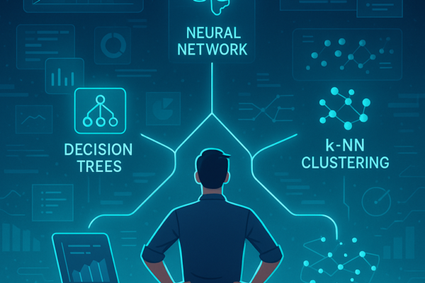 Diagram showing how to choose the right machine learning algorithm for classification, regression, clustering and deep learning tasks