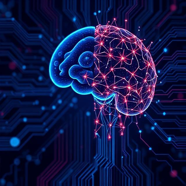 Comparison diagram showing machine learning vs deep learning concepts in artificial intelligence