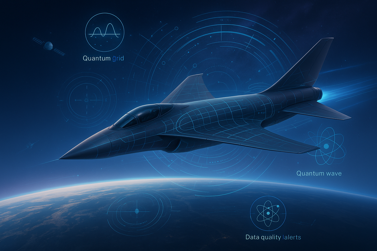 Quantum sensing technology used in aerospace navigation systems