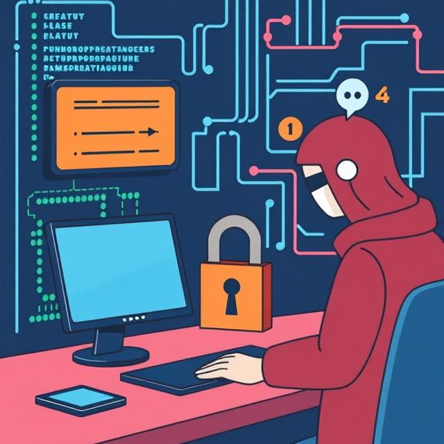 Developer writing secure code on laptop following software security best practices