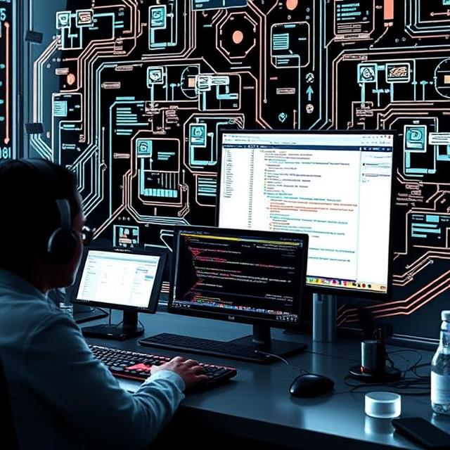 Software testing types and tools guide showing manual, automated, and security testing methods