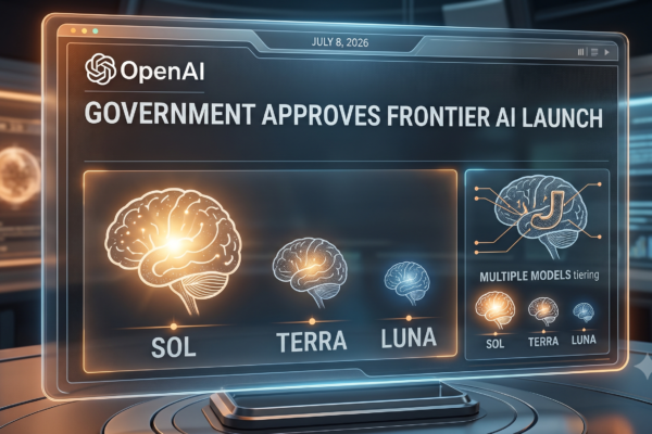 OpenAI GPT-5.6 Sol Terra and Luna AI models launching Thursday after US Department of Commerce security approval